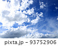 青空の風景、夏空、大空、真夏の風景【8月】 93752906