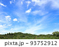 青空の風景、夏空、大空、真夏の風景【8月】 93752912