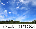 青空の風景、夏空、大空、真夏の風景【8月】 93752914