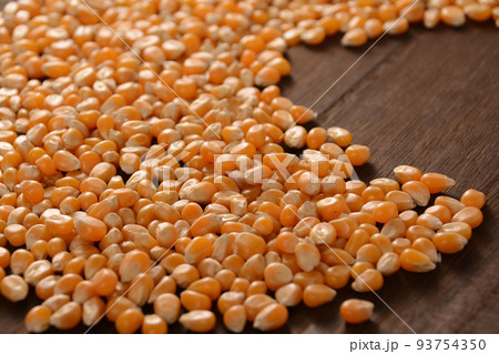 乾燥とうもろこし　ポップコーンの種 93754350