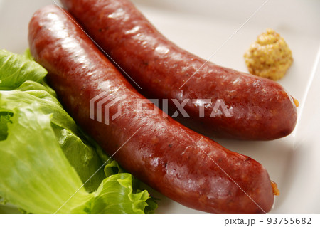 北海道産 エゾ鹿肉のフランクフルト 北海道産 エゾ鹿肉のフランクフルト 93755682