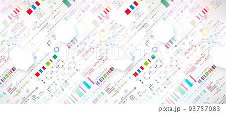 Abstract technology concept. Circuit board, high computer color background. Vector illustration with space for content, web - template, business tech presentation. Abstract technology concept. Circuit board, high computer color background. Vector illustration with space for content, web - template, business tech presentation. 93757083