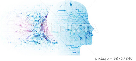 Artificial intelligence concept. Technology background. Artificial intelligence concept. Technology background. 93757846