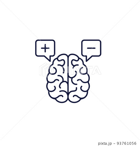 BPD - Borderline Personality Disorder icon showing mental illness design 93761056