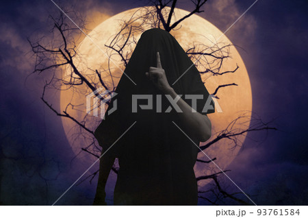 Halloween mystery concept 93761584
