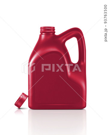 Plastic canister isolated on white background 93763500