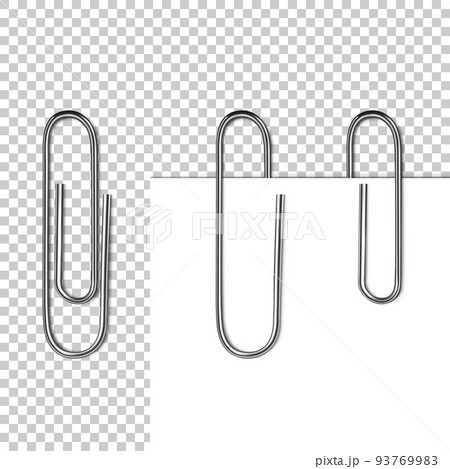 Paper page on clip vector illustration 93769983