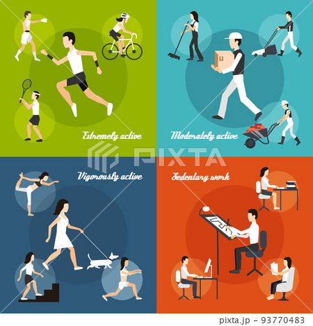 Physical Activity Set 93770483
