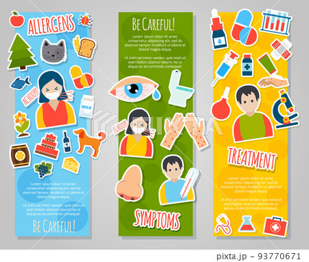 Allergies Banner Set 93770671