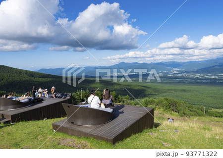 清里高原の展望（清里テラスより） 93771322