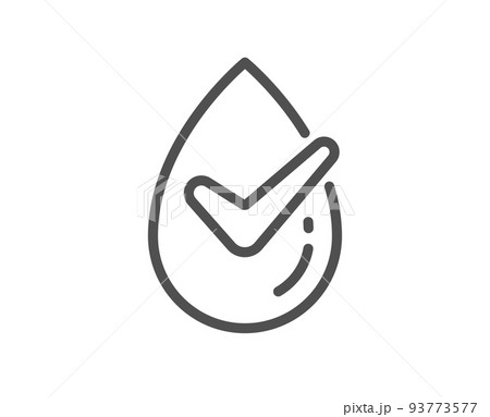Dermatologically tested line icon. Organic approved sign. No synthetic symbol. Quality design element. Linear style dermatologically tested icon. Editable stroke. Vector Dermatologically tested line icon. Organic approved sign. No synthetic symbol. Quality design element. Linear style dermatologically tested icon. Editable stroke. Vector 93773577