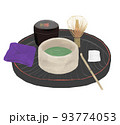 抹茶セット　紫 93774053