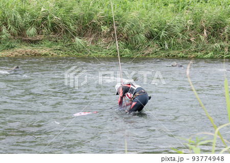 【夏の中津川で鮎釣り】 【夏の中津川で鮎釣り】 93774948