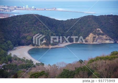 徳島県　日峯山から大神子海岸を望む 93775949