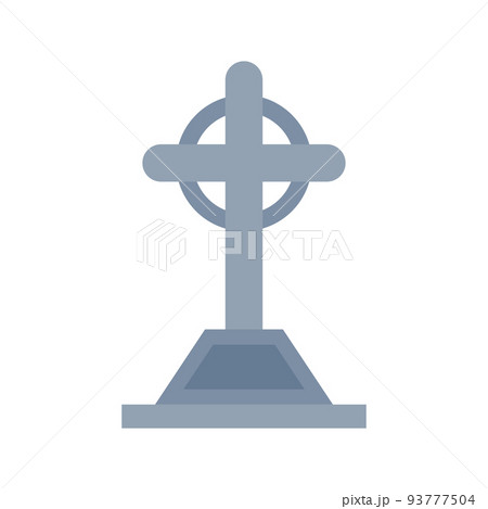 Tombstone isolated on white background Tombstone isolated on white background 93777504