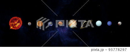 Solar system. Elements of this image furnished by NASA Solar system. Elements of this image furnished by NASA 93778297