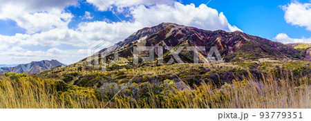 阿蘇山 烏帽子岳 パノラマ 【熊本県】 阿蘇山 烏帽子岳 パノラマ 【熊本県】 93779351