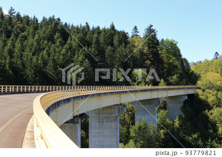 北海道　東川　道道1116号線嶺雲橋 93779821
