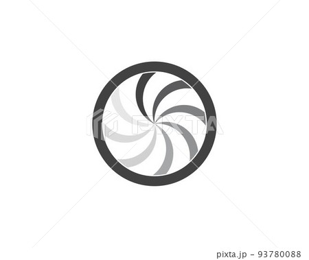 Vortex logo and symbols template vector 93780088