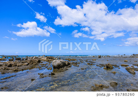 双島付近の海岸 和歌山県串本町 双島付近の海岸 和歌山県串本町 93780260