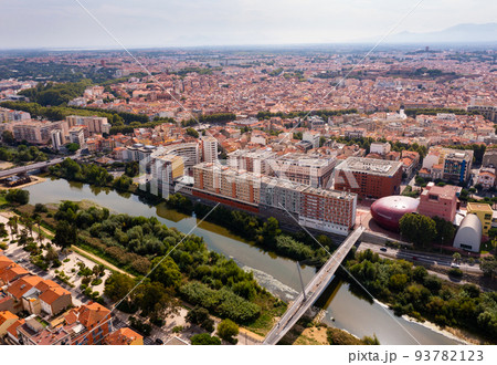 Aerial photo of Perpignan, France Aerial photo of Perpignan, France 93782123