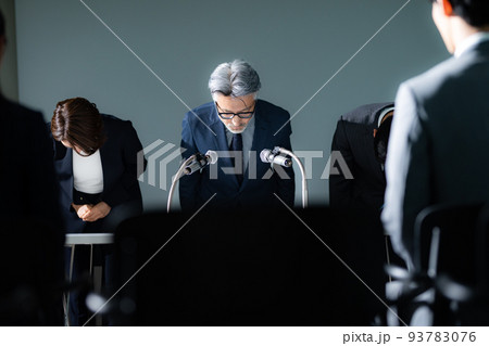 謝罪会見イメージ 謝罪会見イメージ 93783076