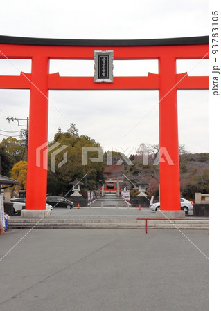 富士宮市 富士山本宮浅間大社の大鳥居（二の鳥居） 93783106