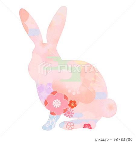 うさぎの素材 うさぎの素材 93783700