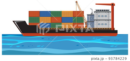 containerschiff clipart people