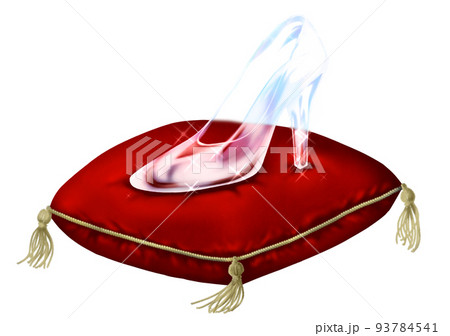 ガラスの靴 シンデレラ ハイヒール 台座 93784541