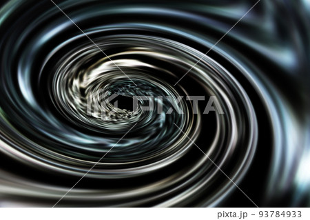 宇宙空間のワープをイメージした背景素材（ワームホール ・ブラックホールのイメージ） 93784933