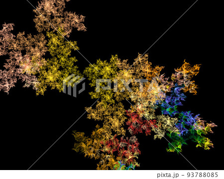 Imaginatory fractal abstract background Image 93788085
