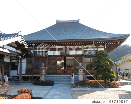 鎌倉市の妙長寺（本堂） 93789817