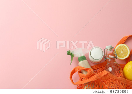 Concept of household cleaners, space for text 93789895