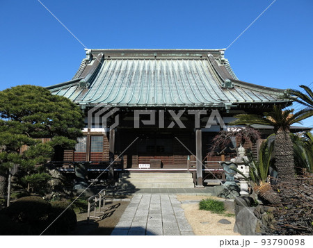 鎌倉市の九品寺(本堂) 鎌倉市の九品寺(本堂) 93790098