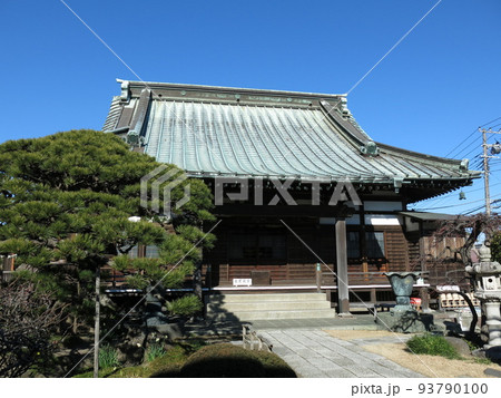 鎌倉市の九品寺（本堂） 93790100