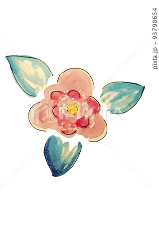 レトロな花 93790654