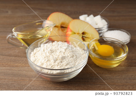 Concept of cooking cake or pie, close up Concept of cooking cake or pie, close up 93792823