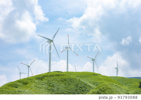 阿蘇にしはらウインドファームの風力発電所 93793088