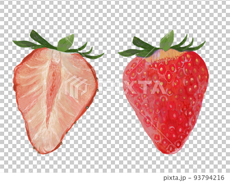 Strawberry set _ sideways 93794216