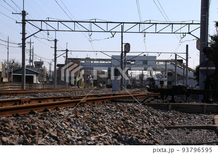 秩父鉄道行田市駅の風景 秩父鉄道行田市駅の風景 93796595