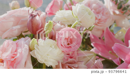 Beautiful flower bouquet at home Beautiful flower bouquet at home 93796641