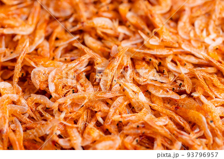 Dried shrimp prawn seafood cuisine 93796957