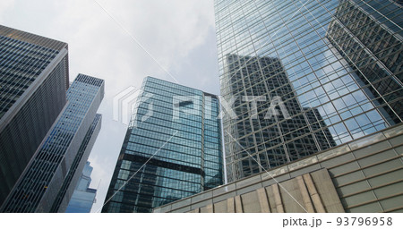 Low angle view of business tower Low angle view of business tower 93796958