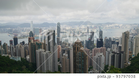 Victoria Peak, Hong Kong 05 February 2021 93797038