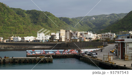 Sea coastline in shimen district of new taipei Sea coastline in shimen district of new taipei 93797543