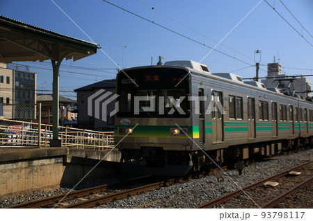 秩父鉄道影森行きの電車 秩父鉄道影森行きの電車 93798117
