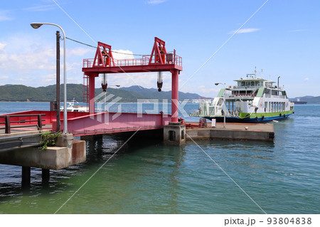 大久野島：第ニ桟橋にて（広島県竹原市忠海町） 93804838