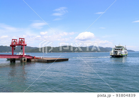 大久野島：第ニ桟橋にて（広島県竹原市忠海町） 93804839