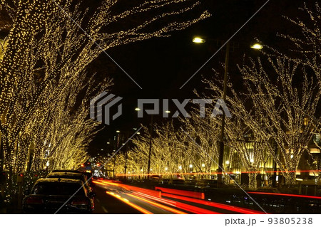 原宿・表参道クリスマスイルミネーション 93805238